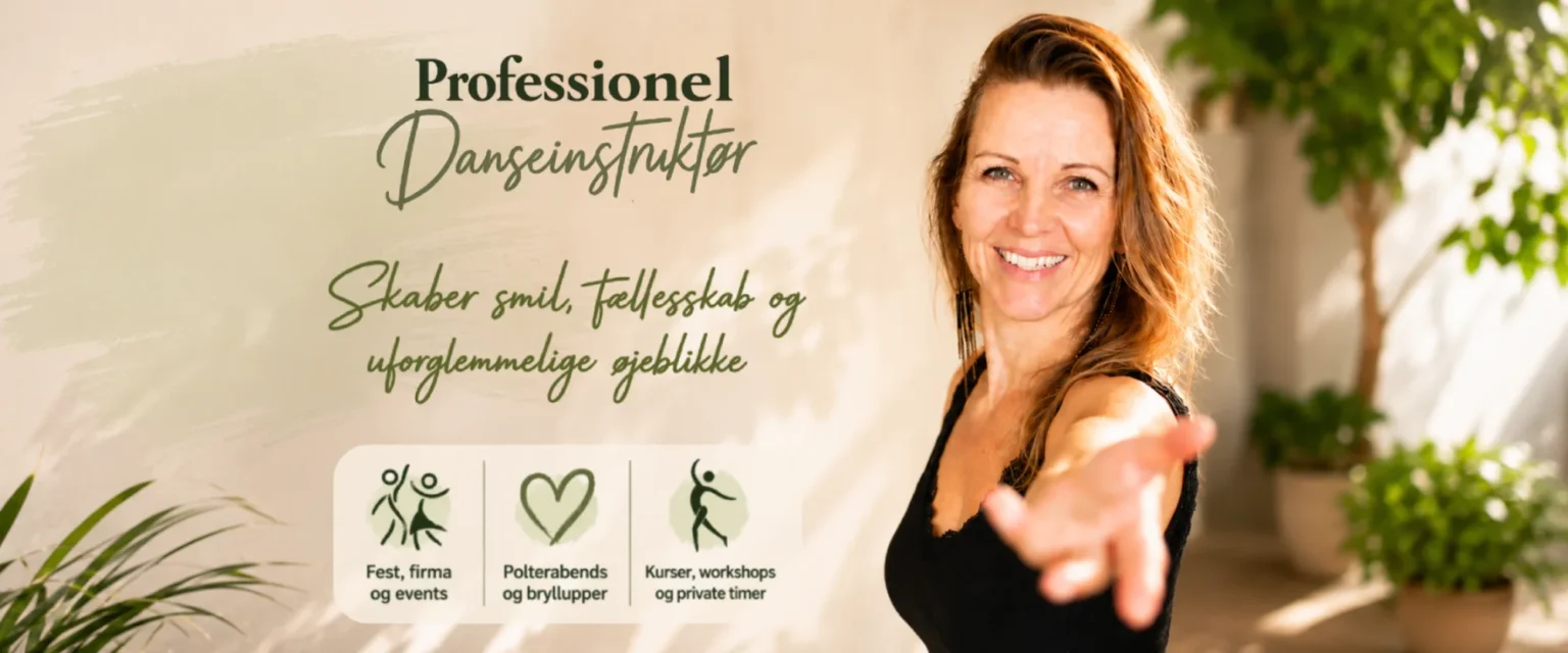 Connie Yndal – professionel danseinstruktør til danseundervisning, fester, polterabends og workshops.
